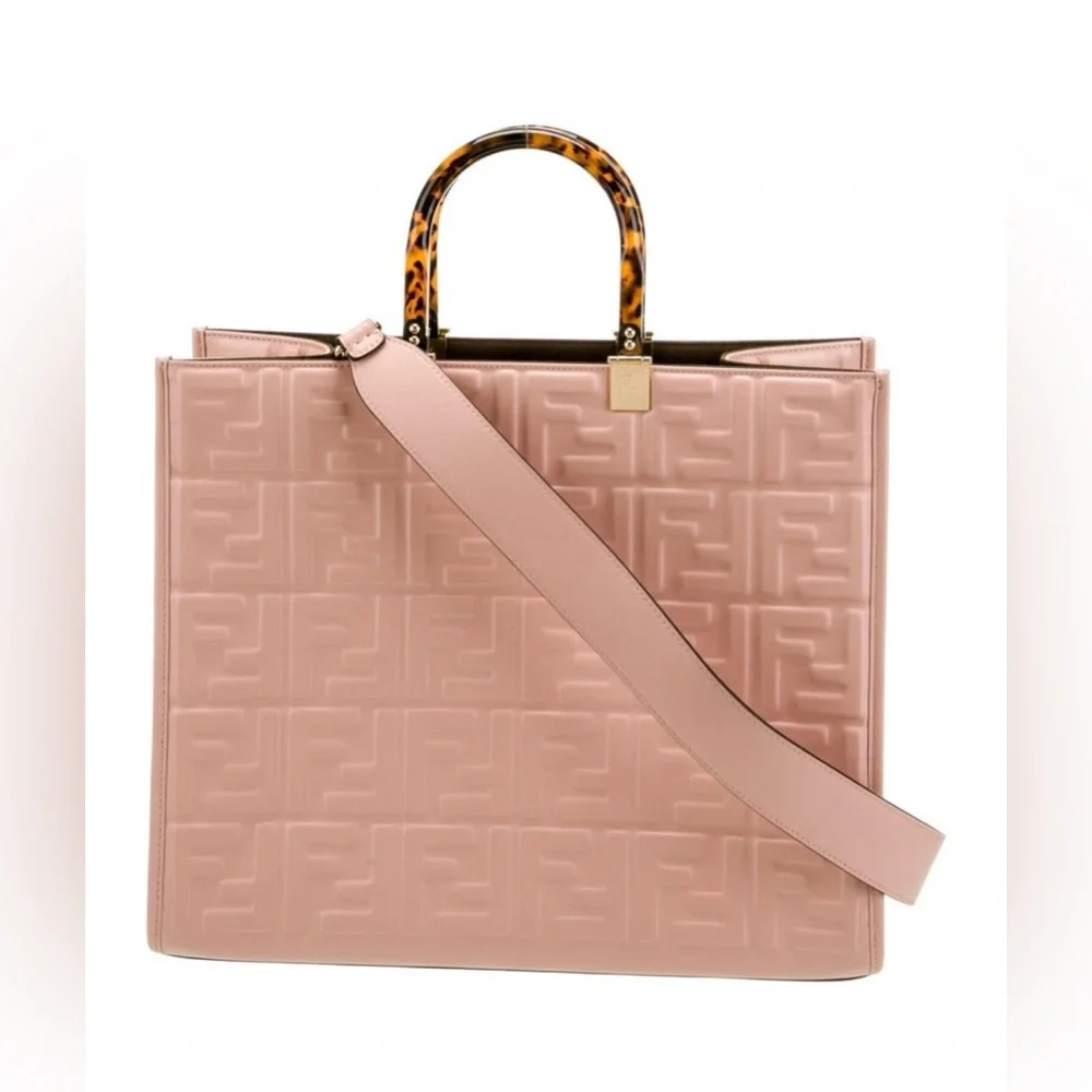 EUC Fendi Large Zucca FF Sunshine Shopper - Picture 3 of 6